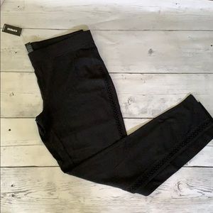 Express black leggings